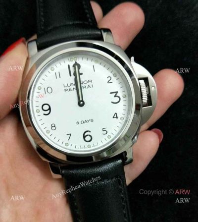 Luminor Panerai 8 Days White Dial Replica Watch PAM561